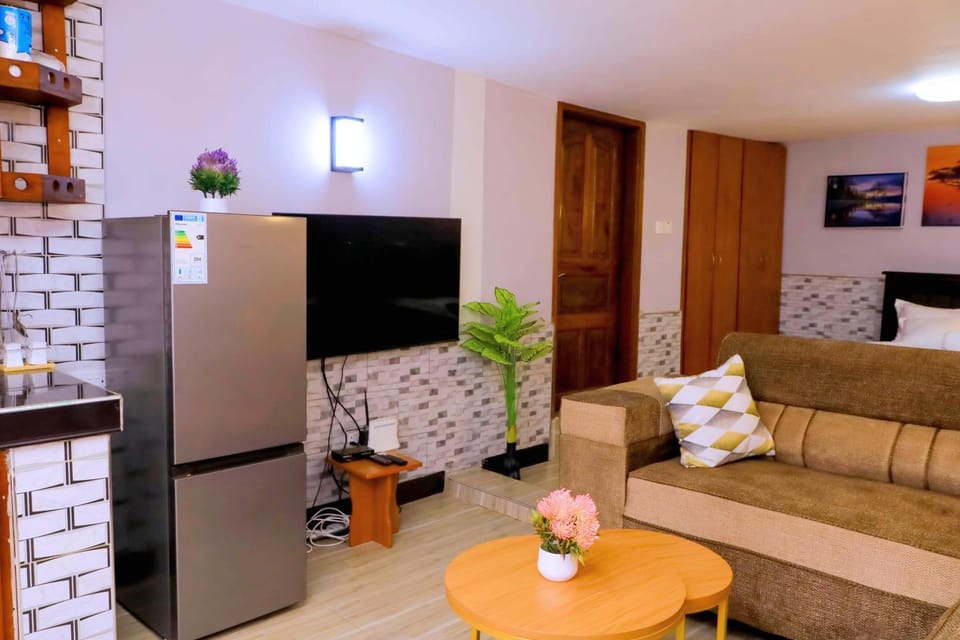 Cozy Studio with Scenic Hill Views in Kampala Apartment in Kampala