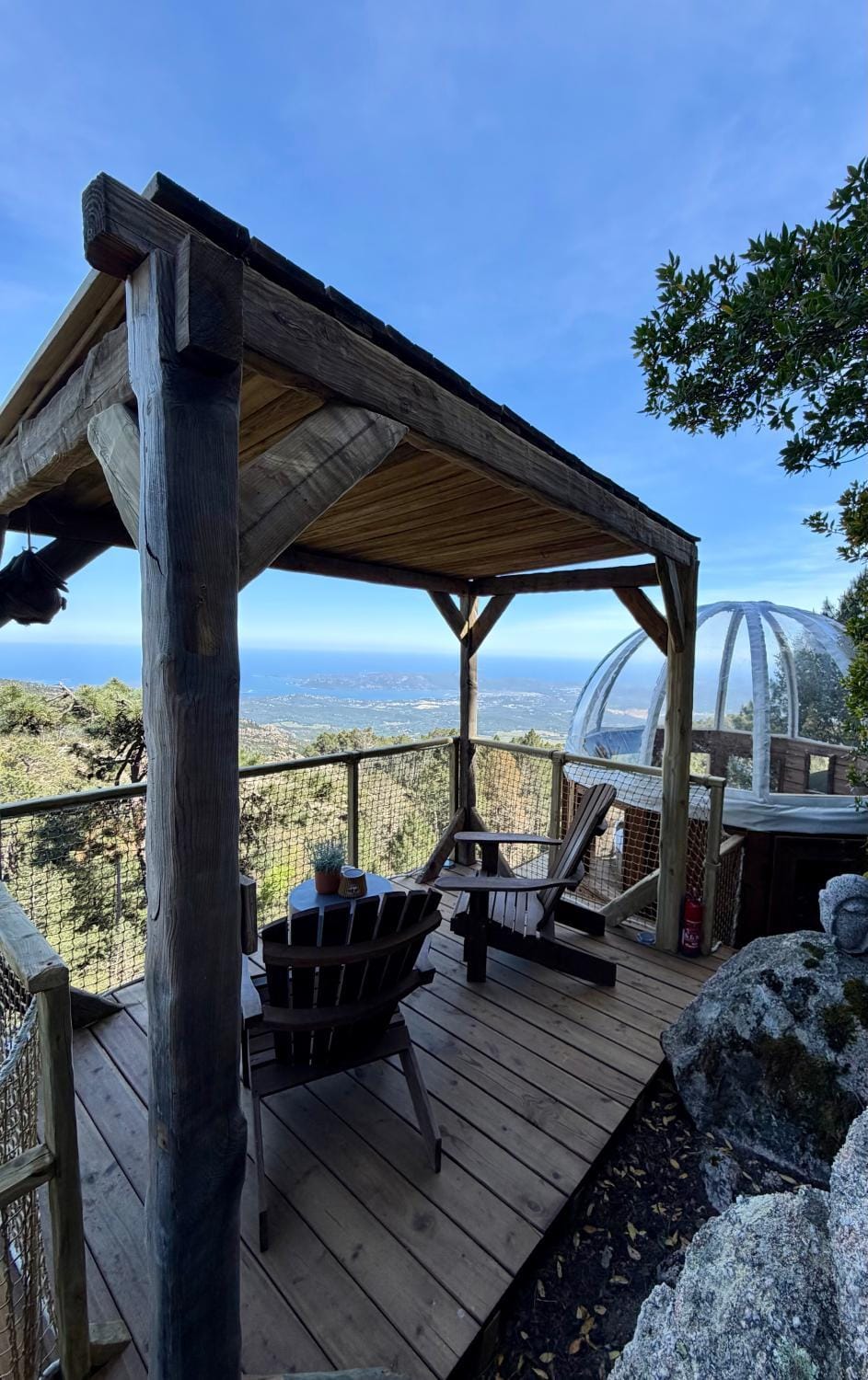 Cocoon Village Luxury tent in Zonza