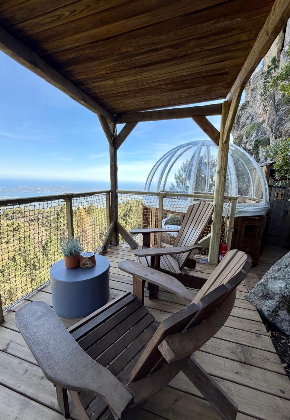 Cocoon Village Luxury tent in Zonza