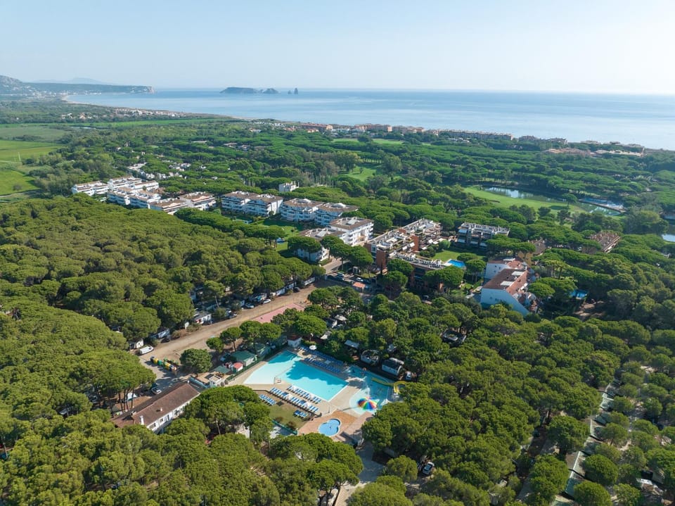 Bird's eye view, Swimming pool