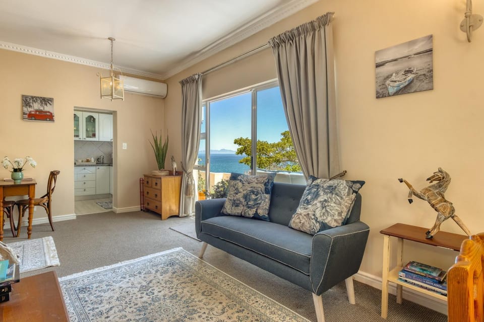 Living room, Seating area, Sea view