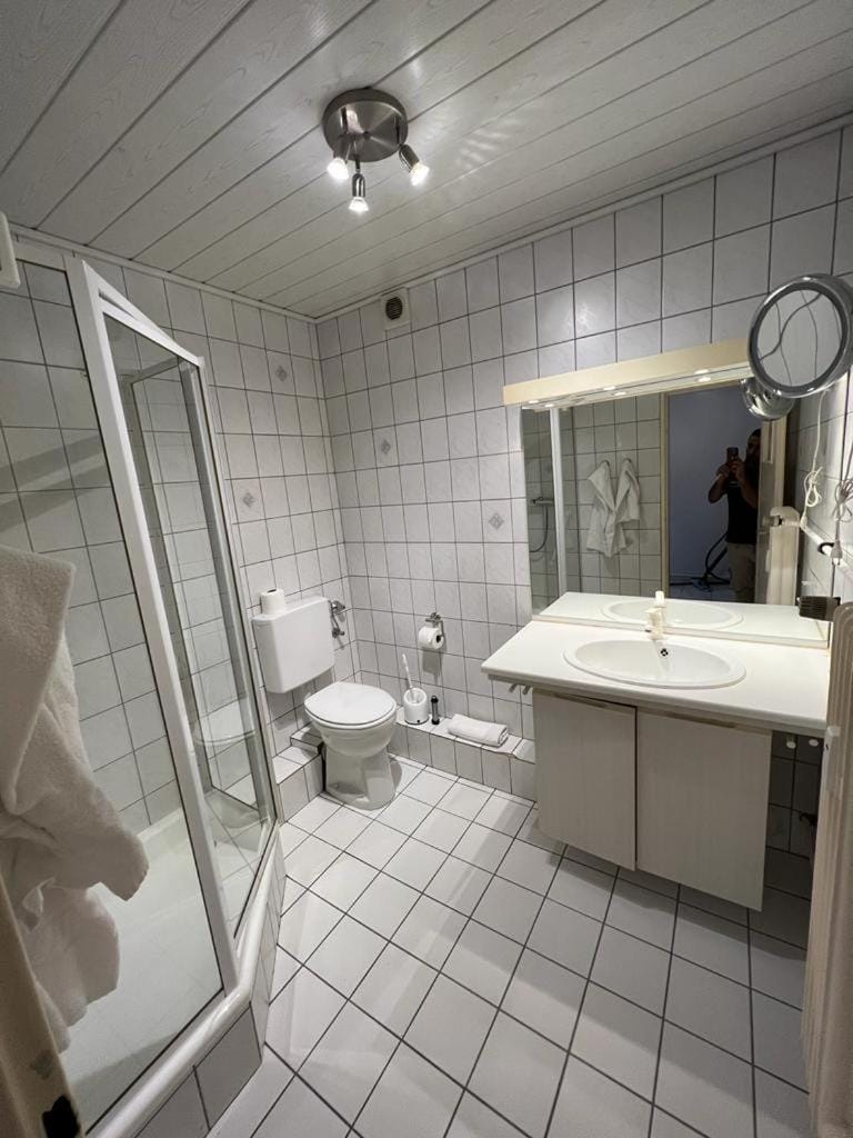 Shower, Toilet, Bathroom, towels