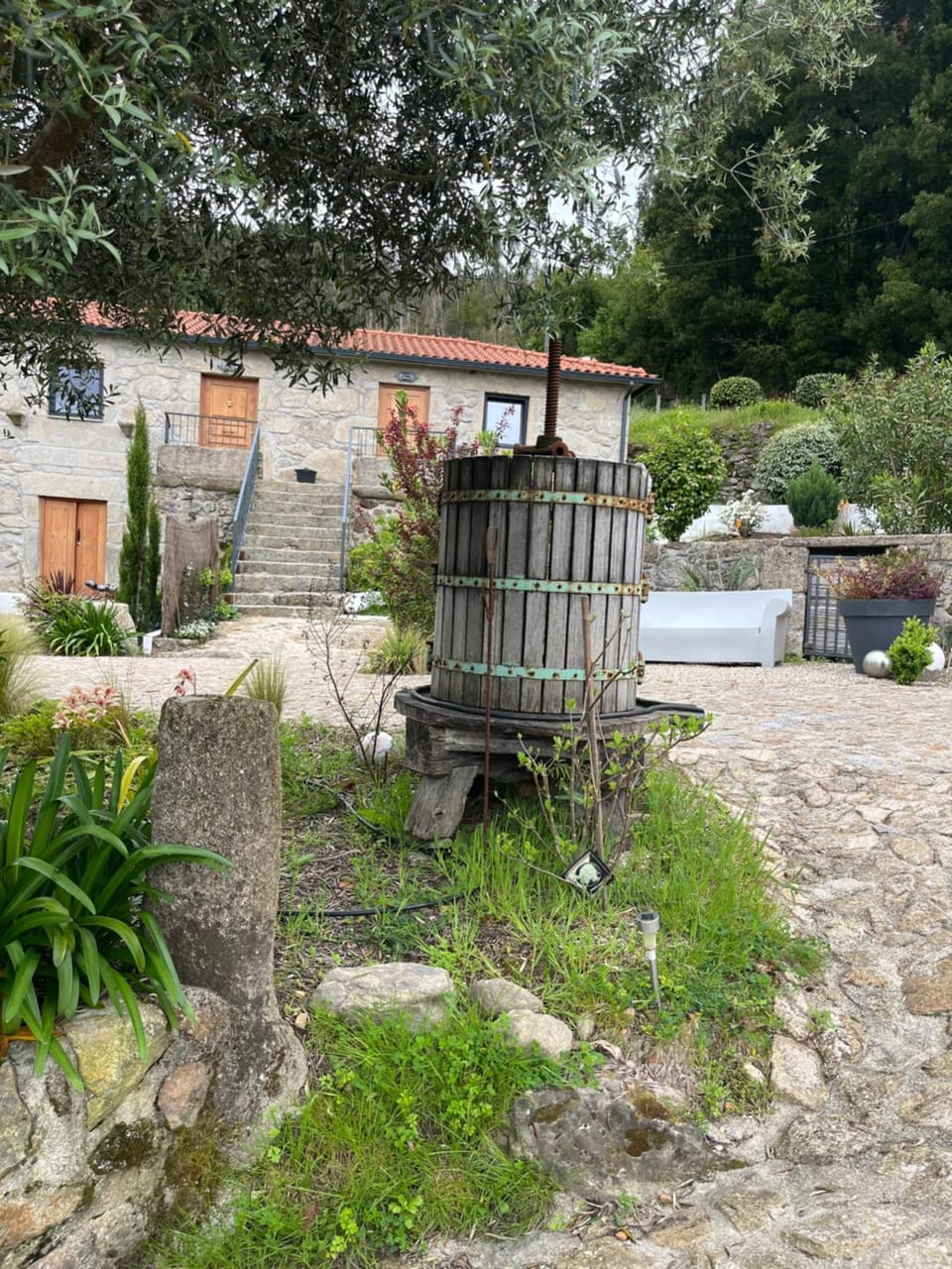 Property building, Garden
