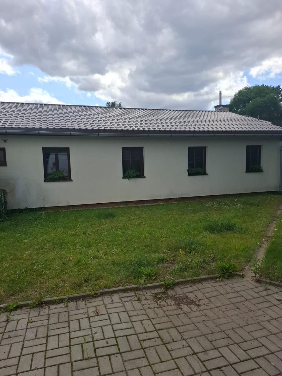 Property building, Garden view