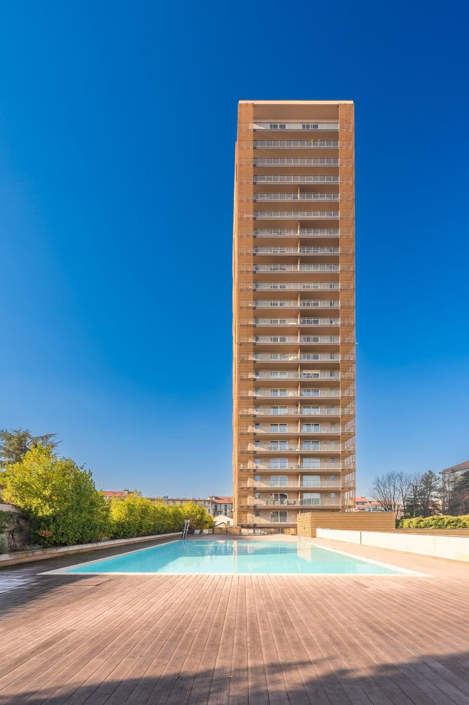 Property building, Swimming pool