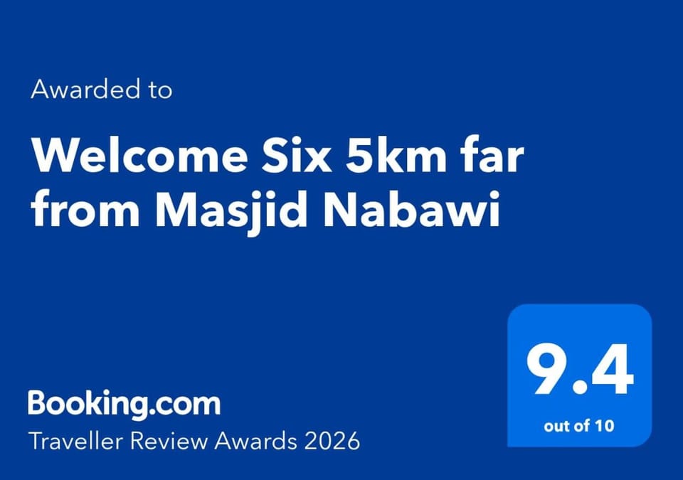 Welcome Six 5km far from Masjid Nabawi Apartment in Medina