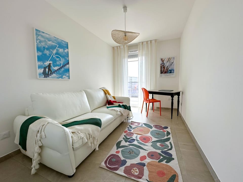 Bed, Balcony/Terrace, Bedroom, Sea view, air conditioner