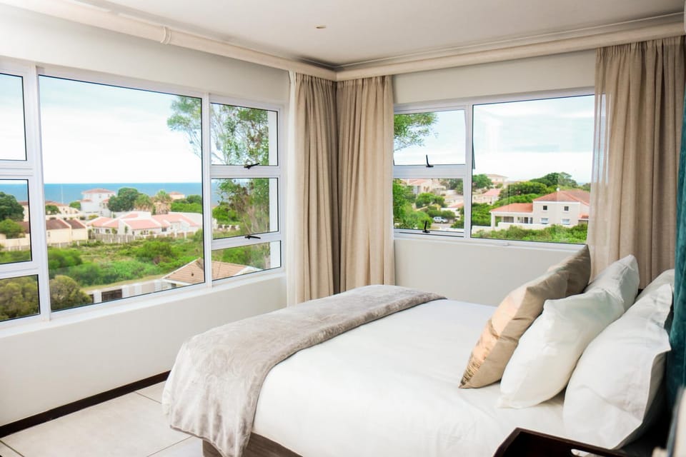 Bed, Natural landscape, Bedroom, Sea view