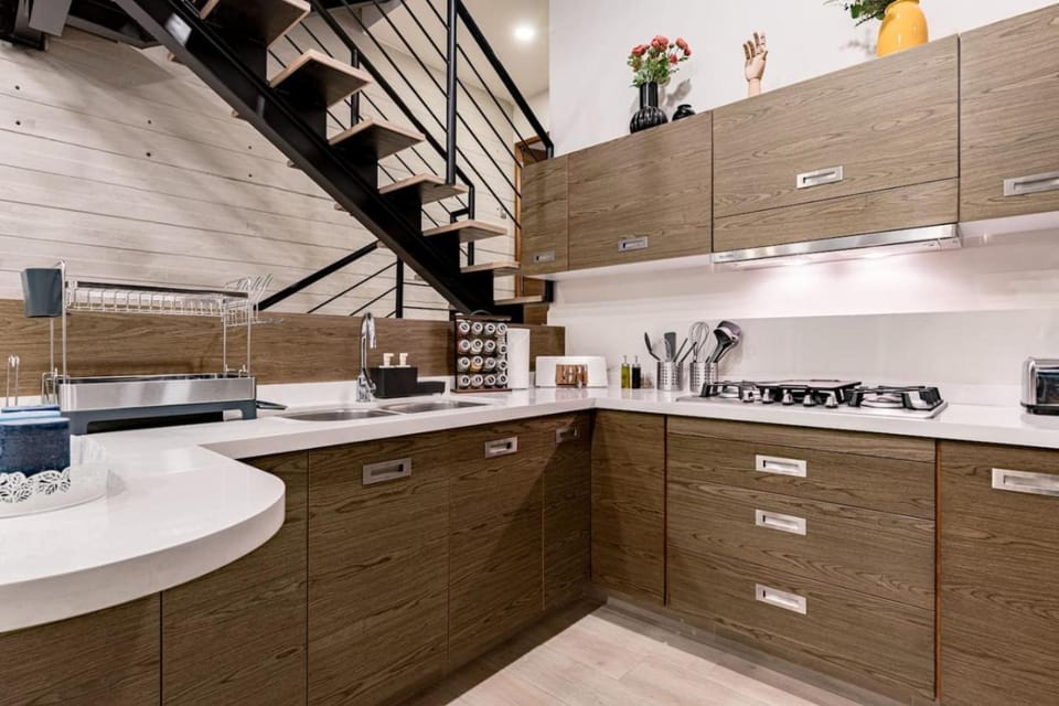 Trendy Roma, Private Rooftop, BBQ, AC & Gym Apartment in Mexico City