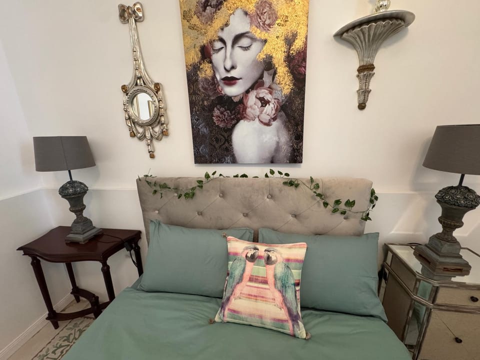 Bed, Decorative detail, Bedroom