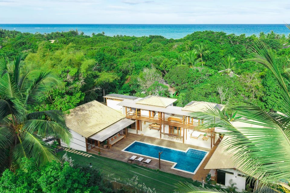 Natural landscape, Bird's eye view, Pool view, Sea view, Swimming pool