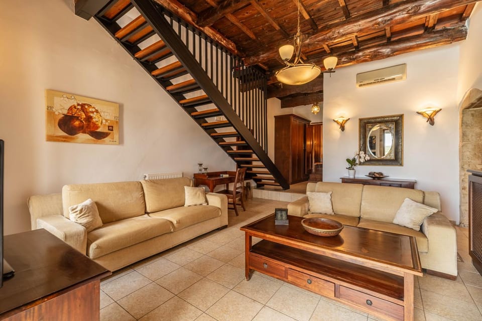 Living room, air conditioner