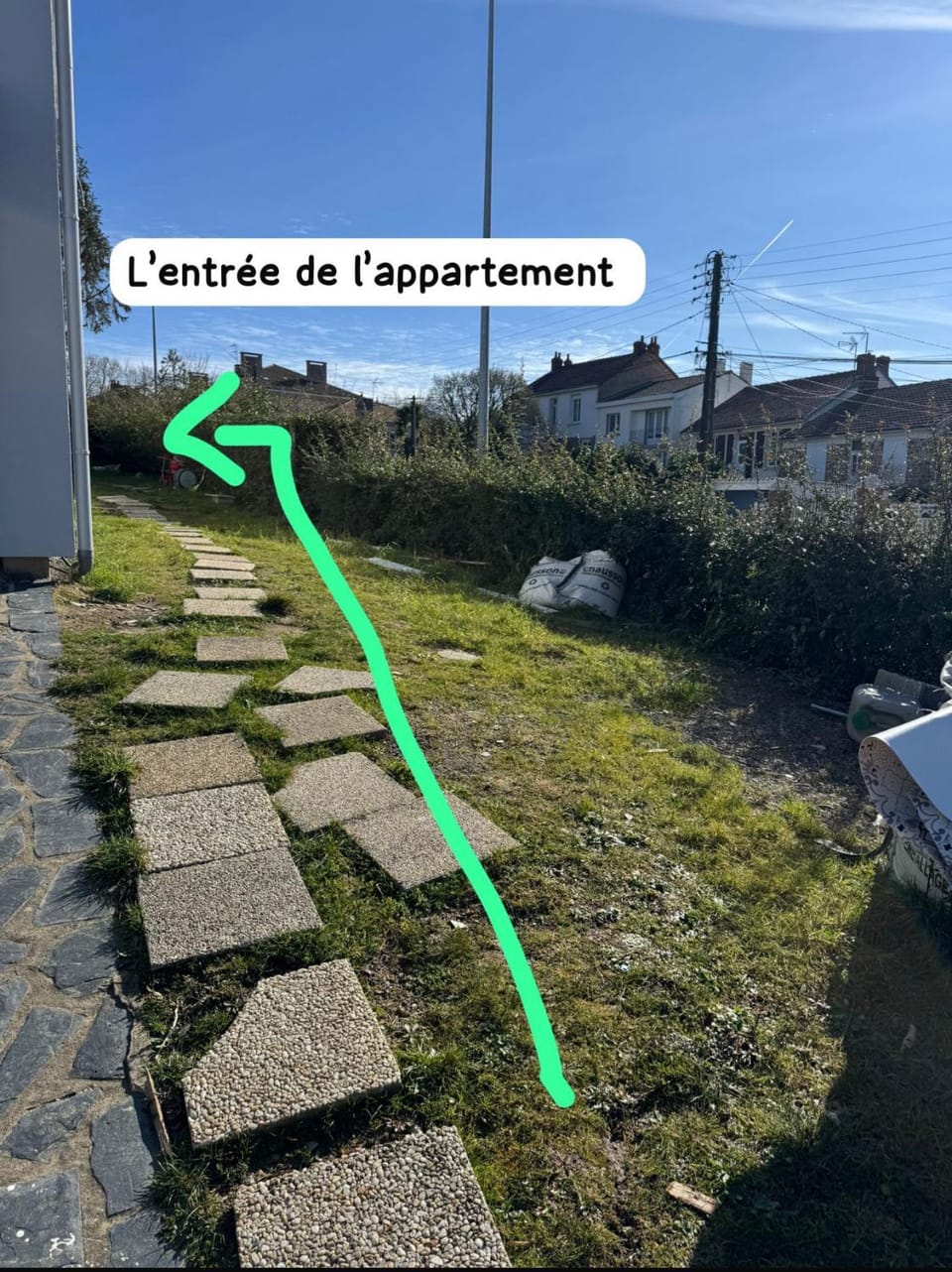 Appartement RDC vu sur jardin appart C Apartment in Pays de la Loire