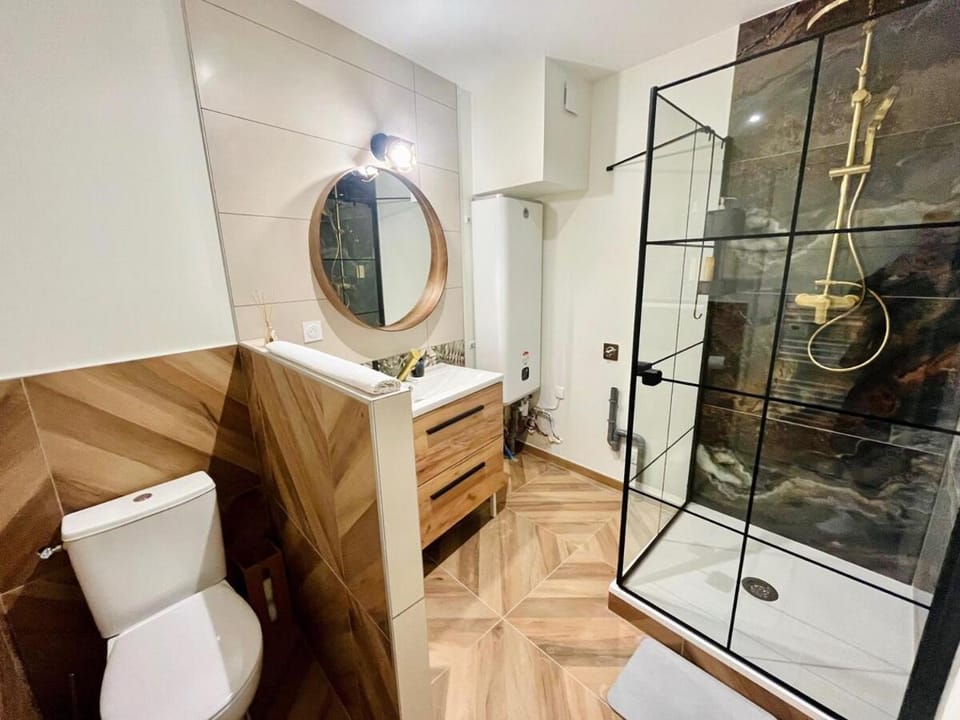 l'Evasion avec Parking Privé & Clim Apartment in Bourgoin-Jallieu