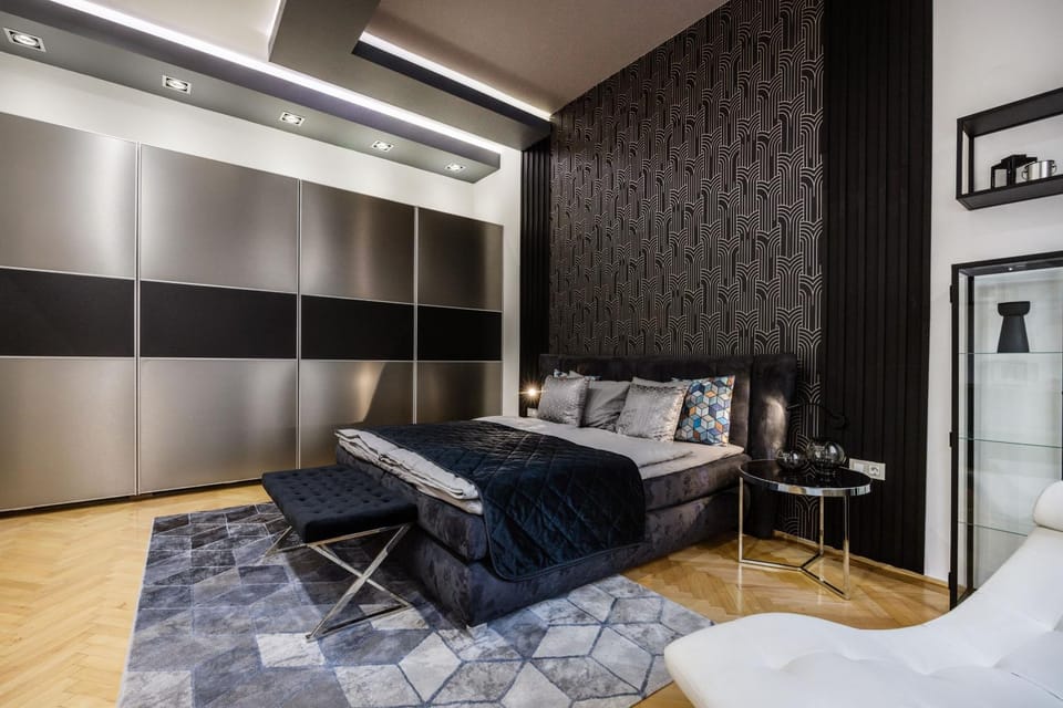 Bed, Bedroom, wardrobe