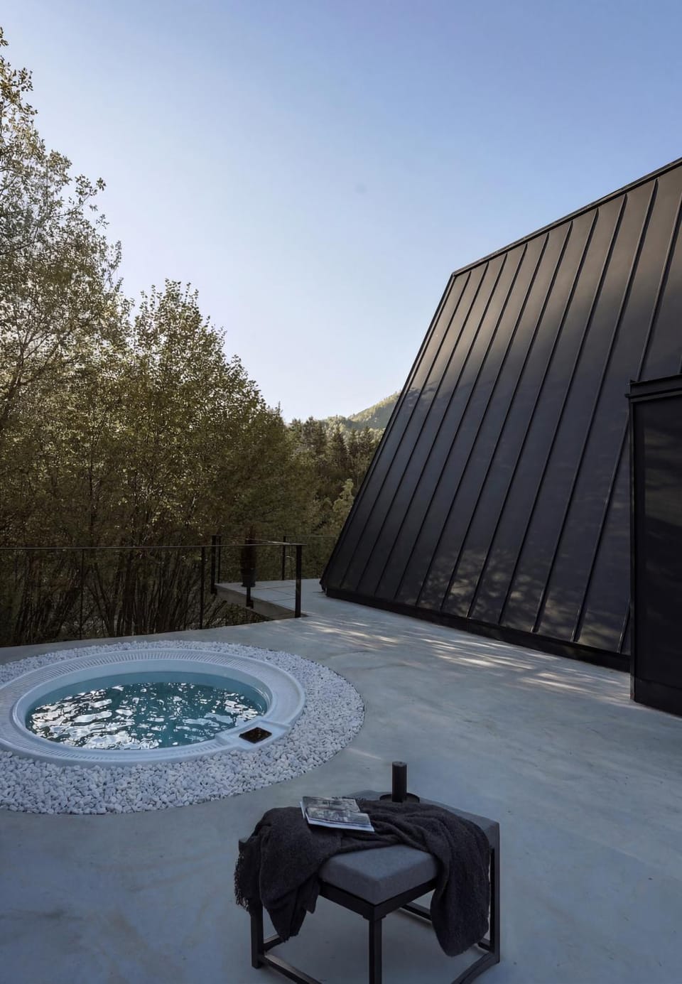 Patio, Natural landscape, Hot Tub, Pool view, Swimming pool