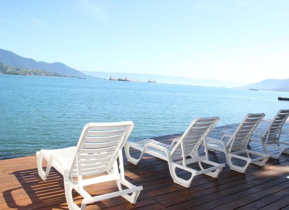 Studio à Beira Mar em Ilhabela com Vista Deslumbrante IB0001 Apartment in Ilhabela