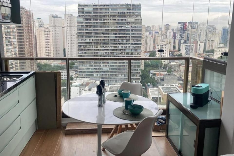 VN1707 I Vila Nova Aconchego e Luxo no edificio DORU Apartment in Sao Paulo City