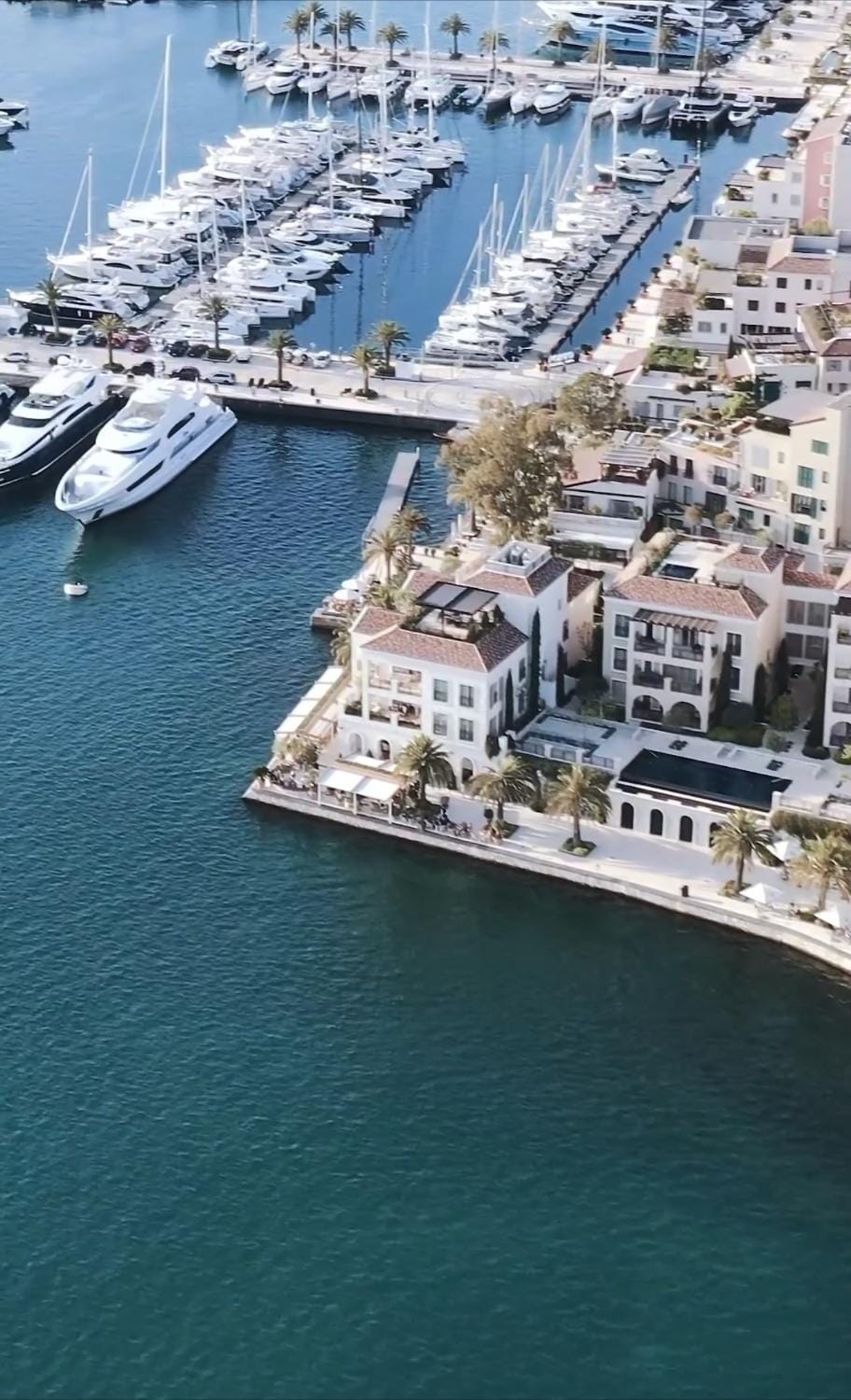 Adria Yacht Porto Montenegro Docked boat in Kotor Municipality