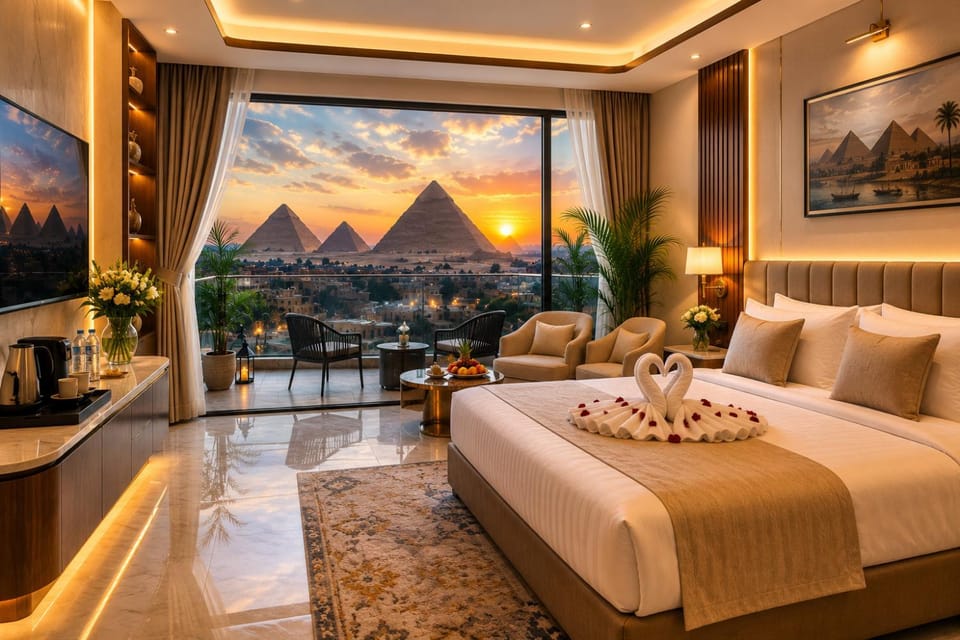 Sky Pyramids View INN Hotel in Egypt