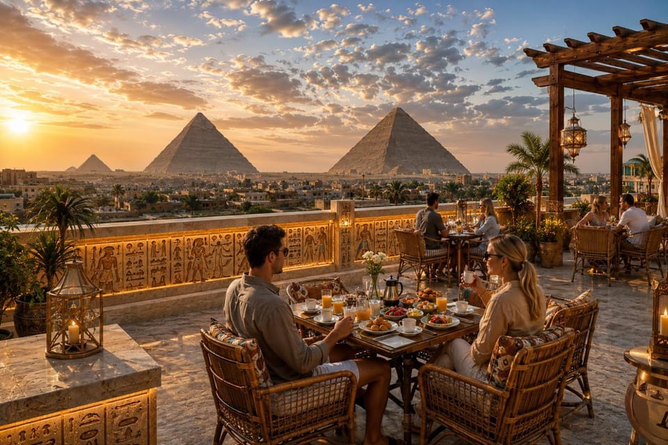 Sky Pyramids View INN Hotel in Egypt