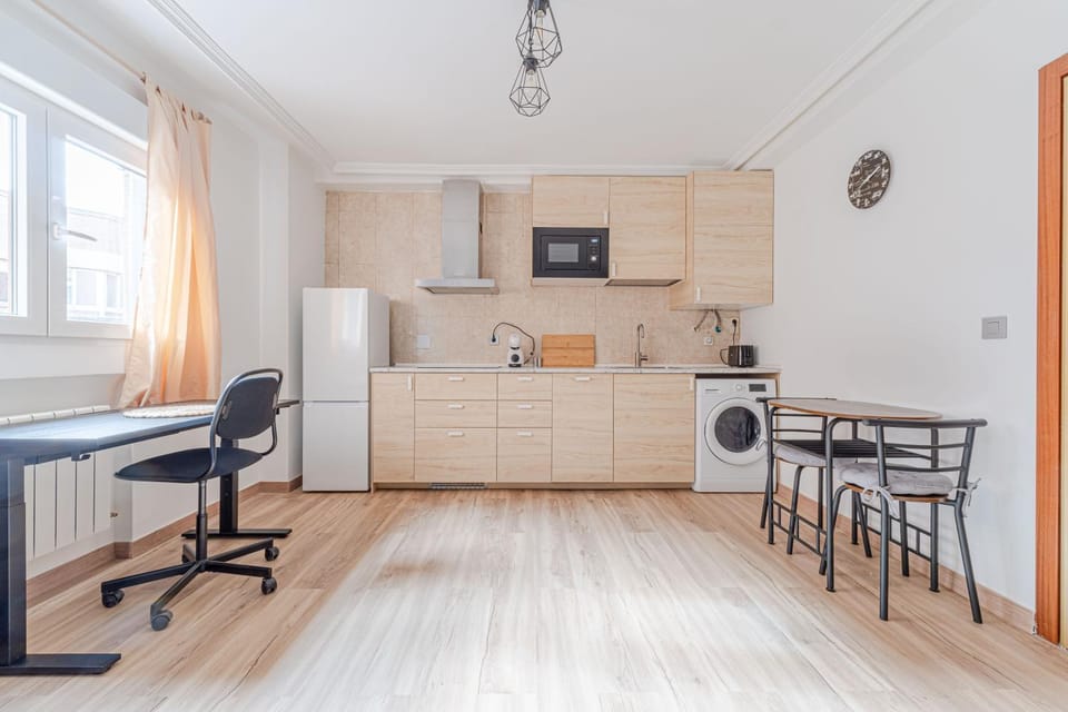 Kitchen or kitchenette, Dining area, dishwasher, stove, washing machine, dryer