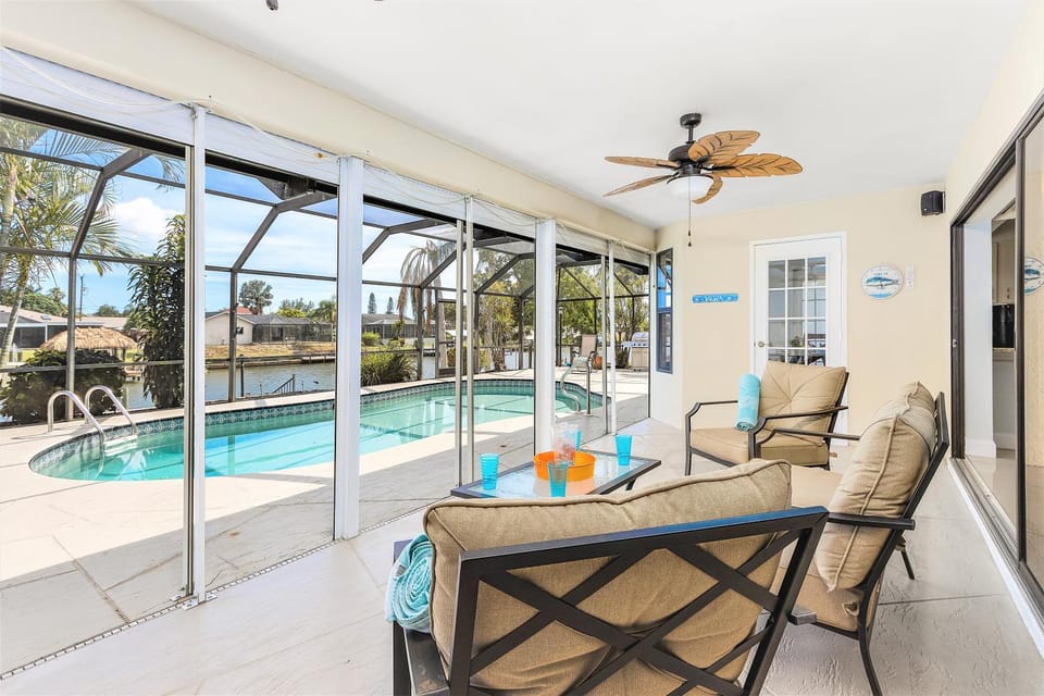 Family-friendly villa w/bikes & pool table; Gulf access! Villa Lilly - SWFL Rentals Villa in Cape Coral