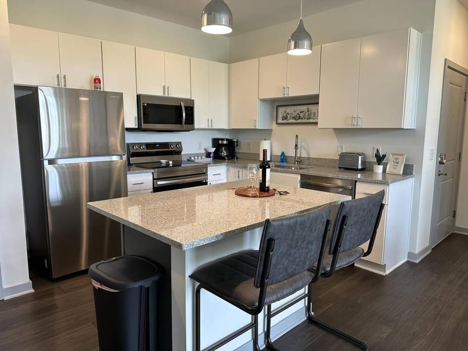 Dublin 1BR Pets OK King bed 0 stairs Apartment in Hilliard