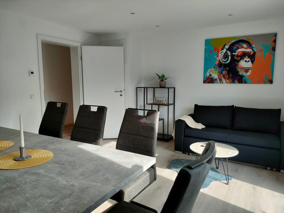 Living room, Seating area, Dining area