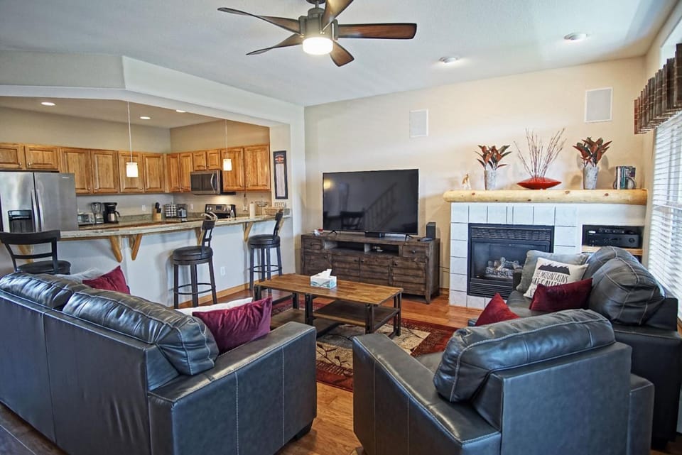 Hot Tub, Blue River in Backyard, Close to 5 Ski Resorts, On Free Bus Route, New Listing House in Silverthorne