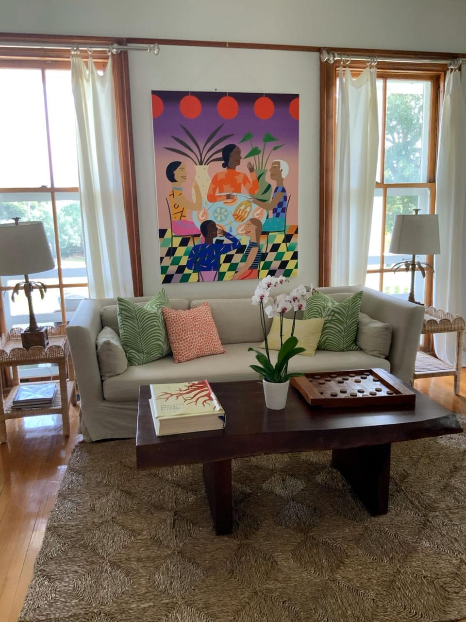 Officers Row - elegant home with private pool steps from beach House in Tybee Island