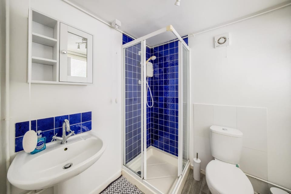 Shower, Toilet, towels