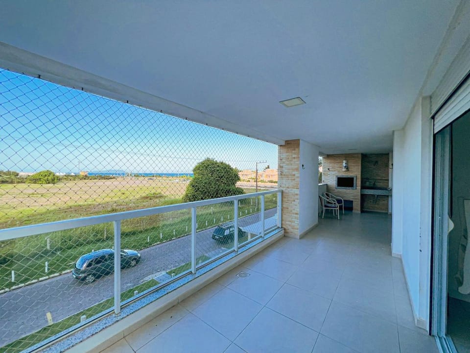 Property building, BBQ facilities, Seating area