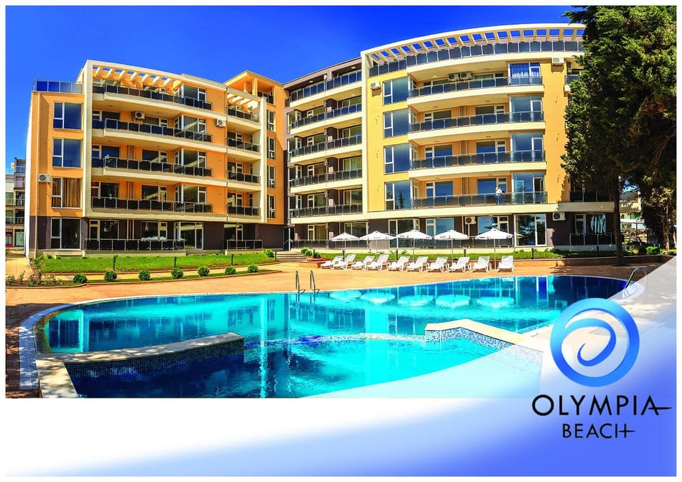 Property building, Property logo or sign, Swimming pool, Swimming pool, sunbed