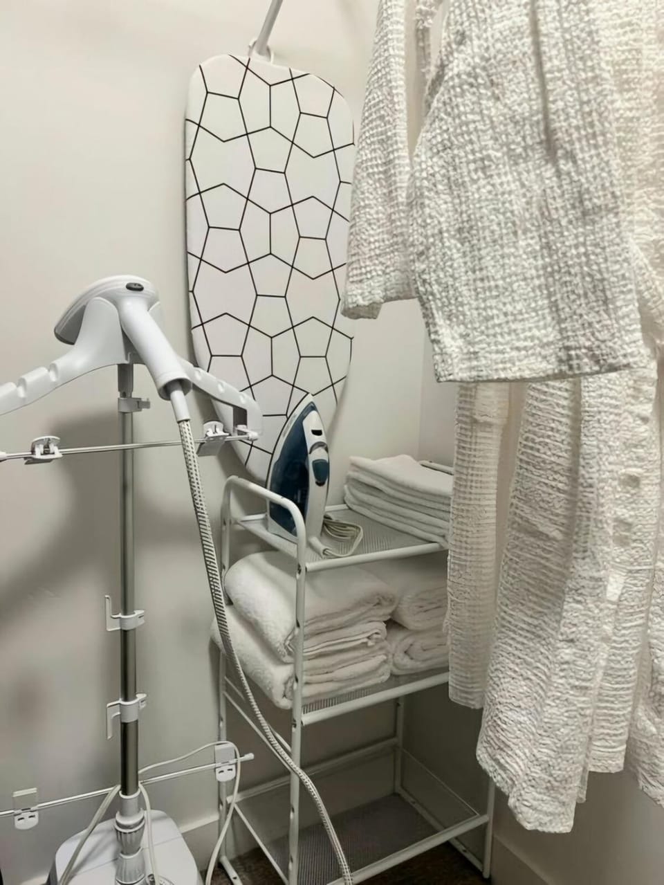 Bathroom, towels