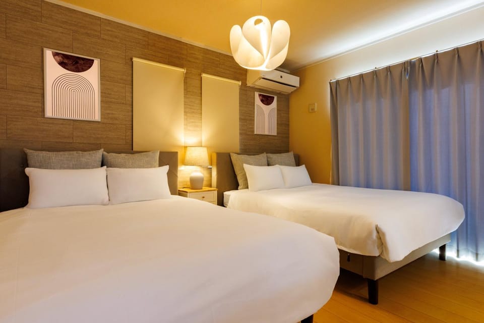 Bed, Bedroom, air conditioner