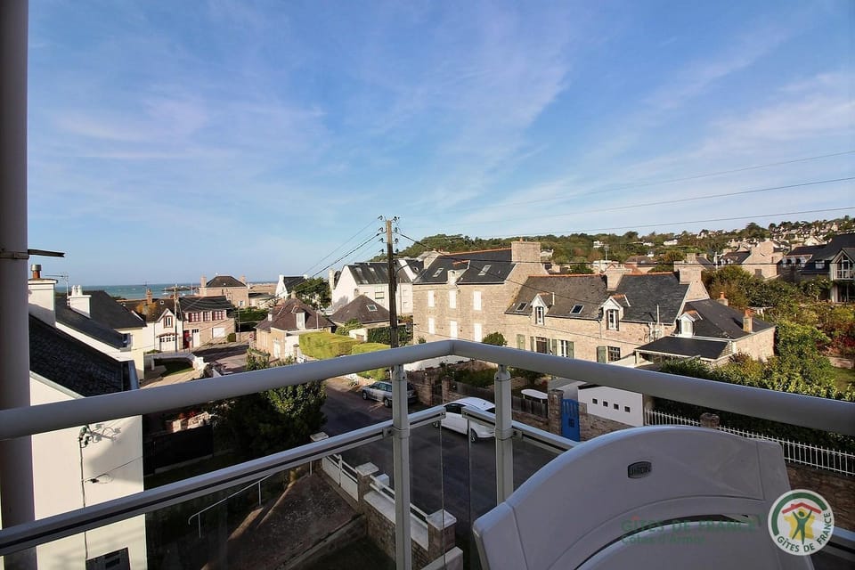 Vue sur la station House in Brittany