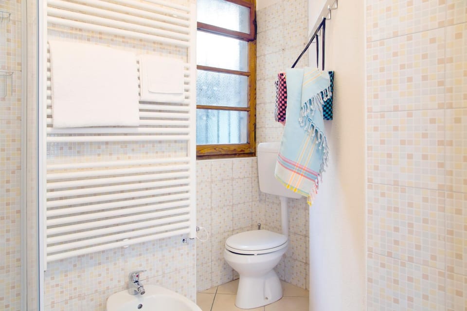 Toilet, Bathroom, towels