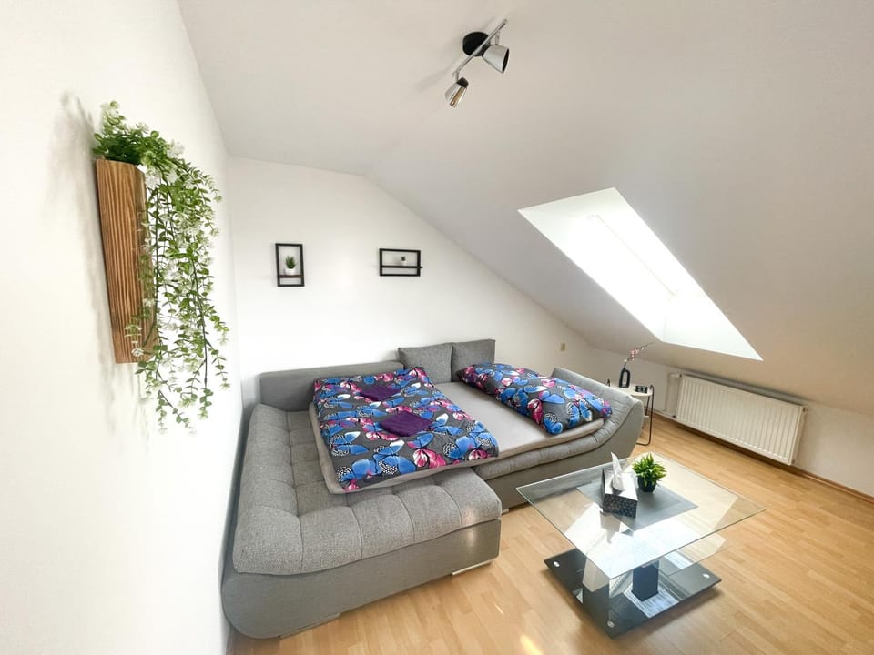 At The Top - podkroví s terasou Apartment in South Bohemian Region