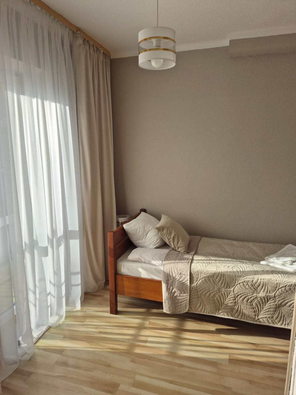 Bed, Balcony/Terrace, Photo of the whole room, towels