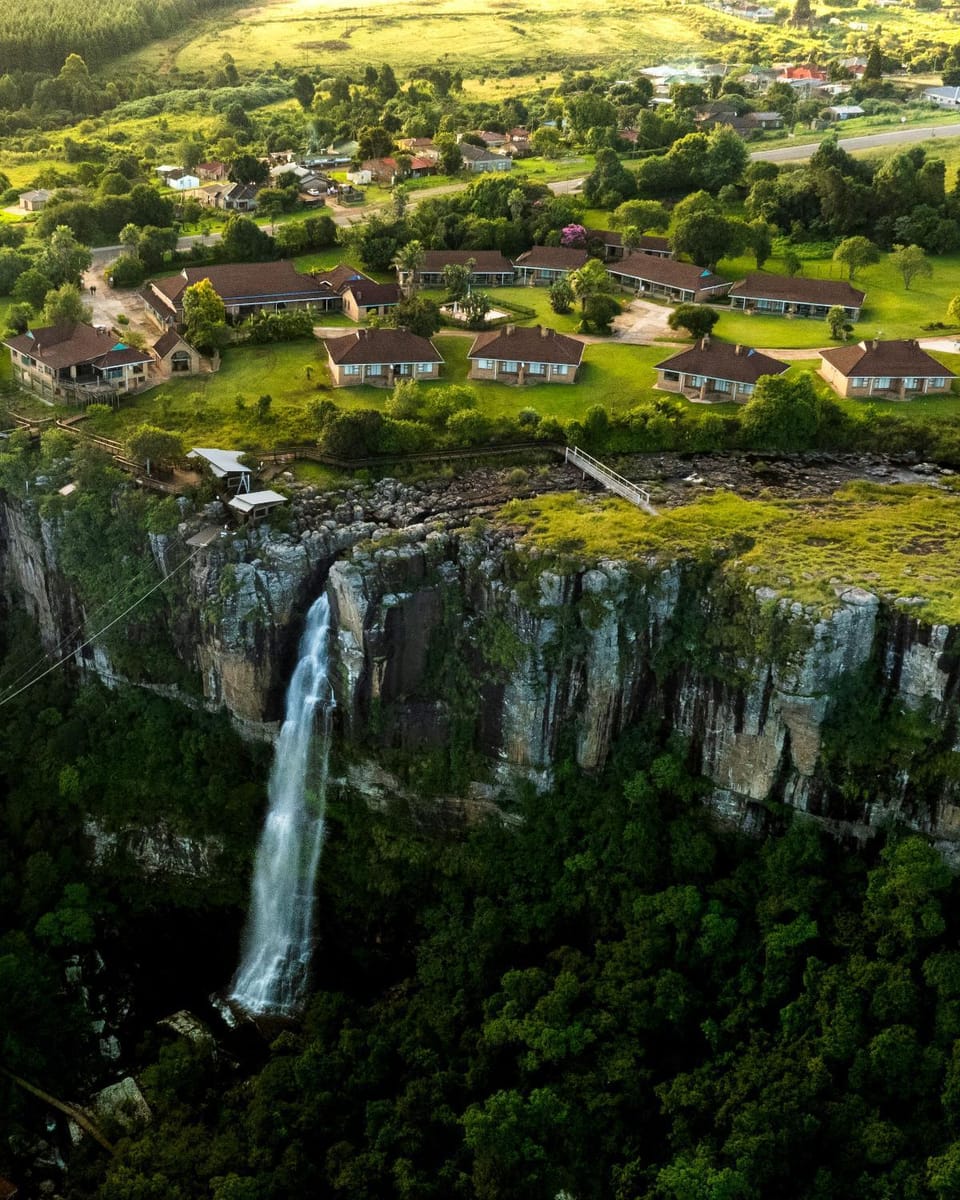 Natural landscape, Bird's eye view, Mountain view