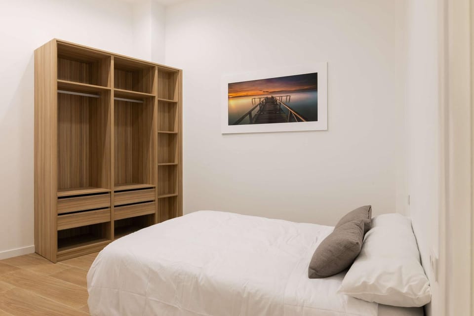 Bed, Bedroom, wardrobe