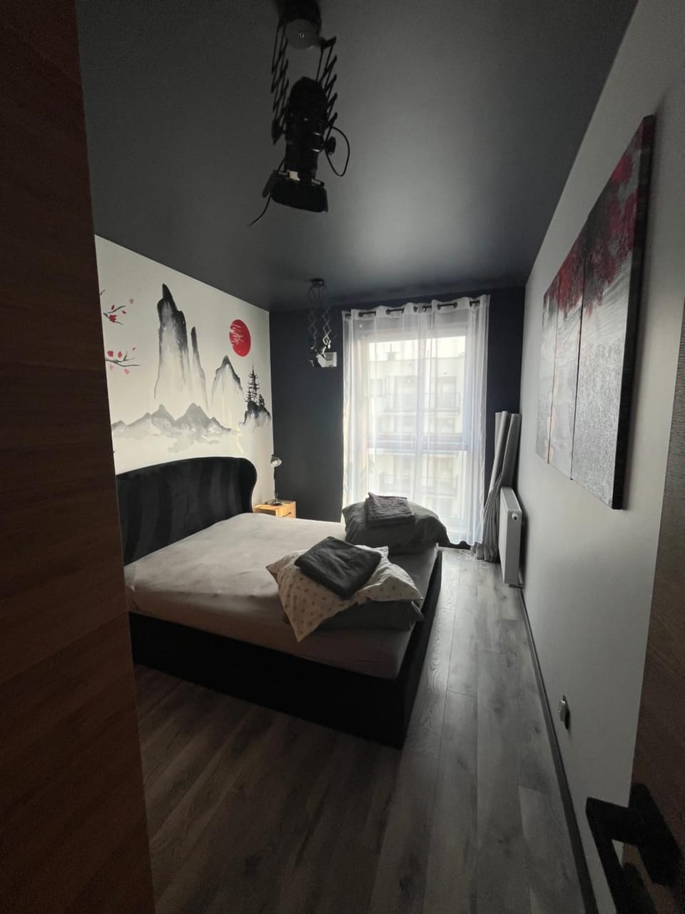 Modern Japan Style Warsaw 24 h check in Apartment in Warsaw