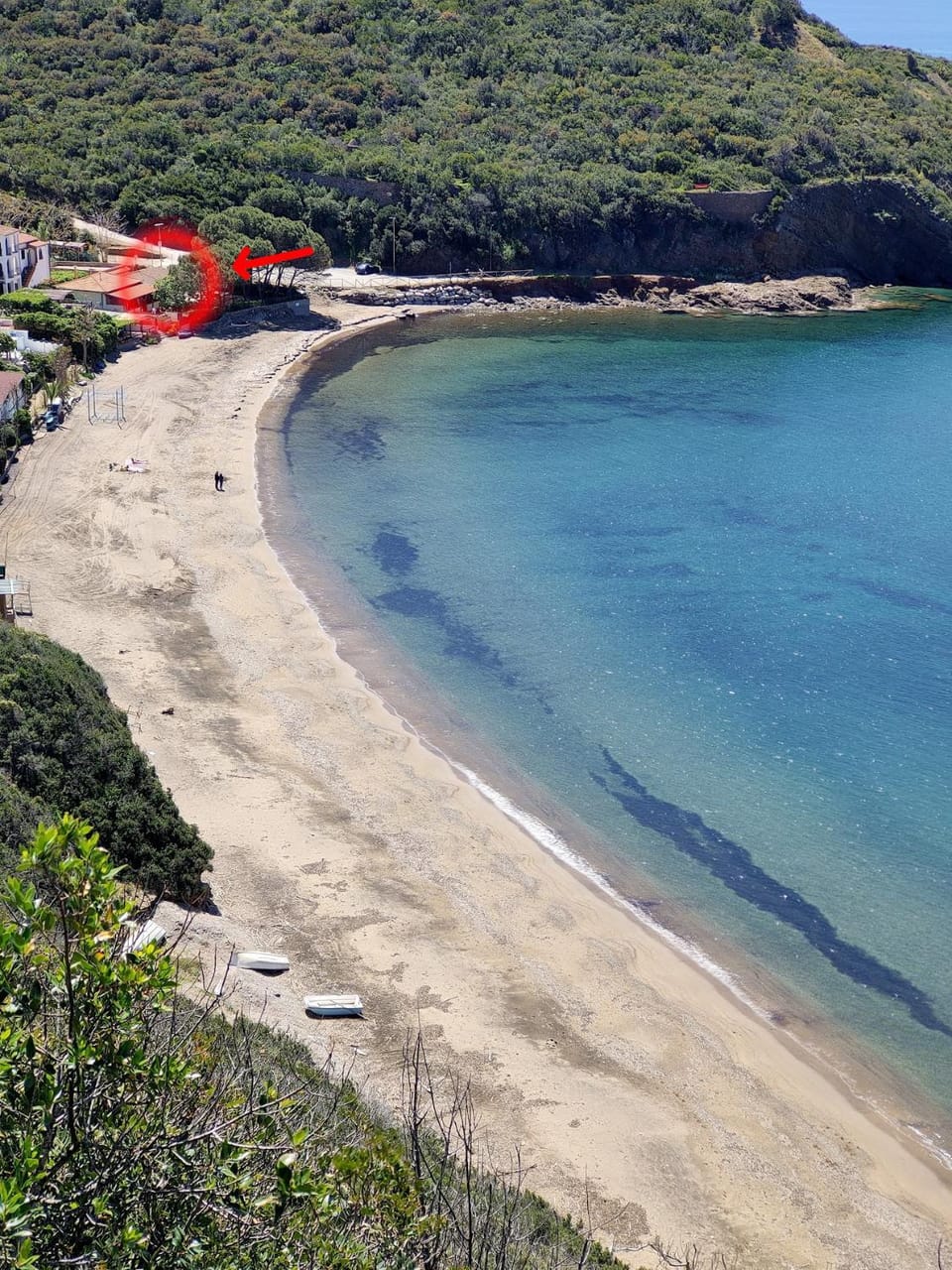 Bird's eye view, Beach