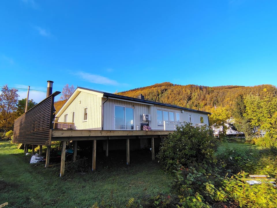 Property building, Garden view