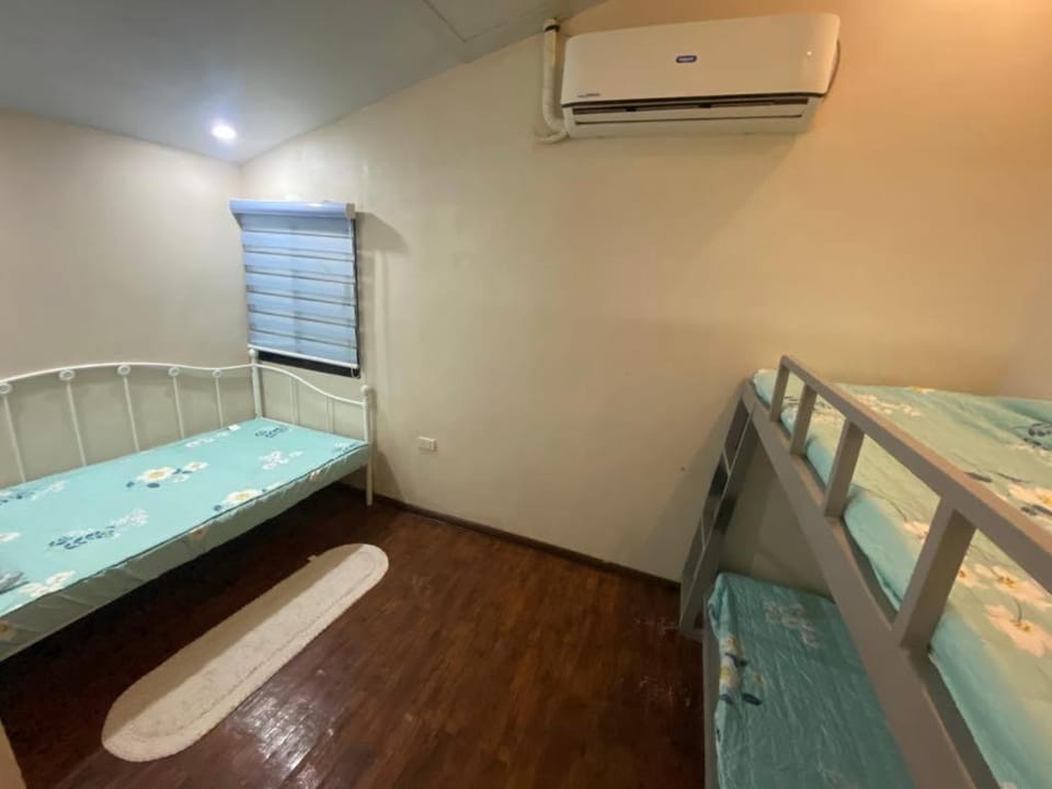 Bed, bunk bed, air conditioner