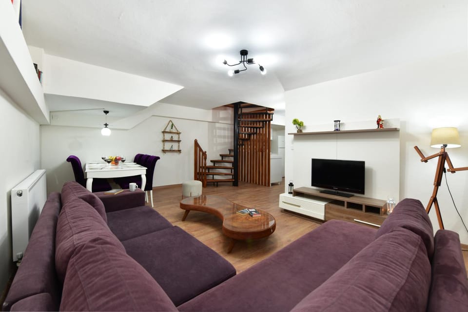 Historical Wood Dublex Apt at Taksim&Galata Apartment in Istanbul