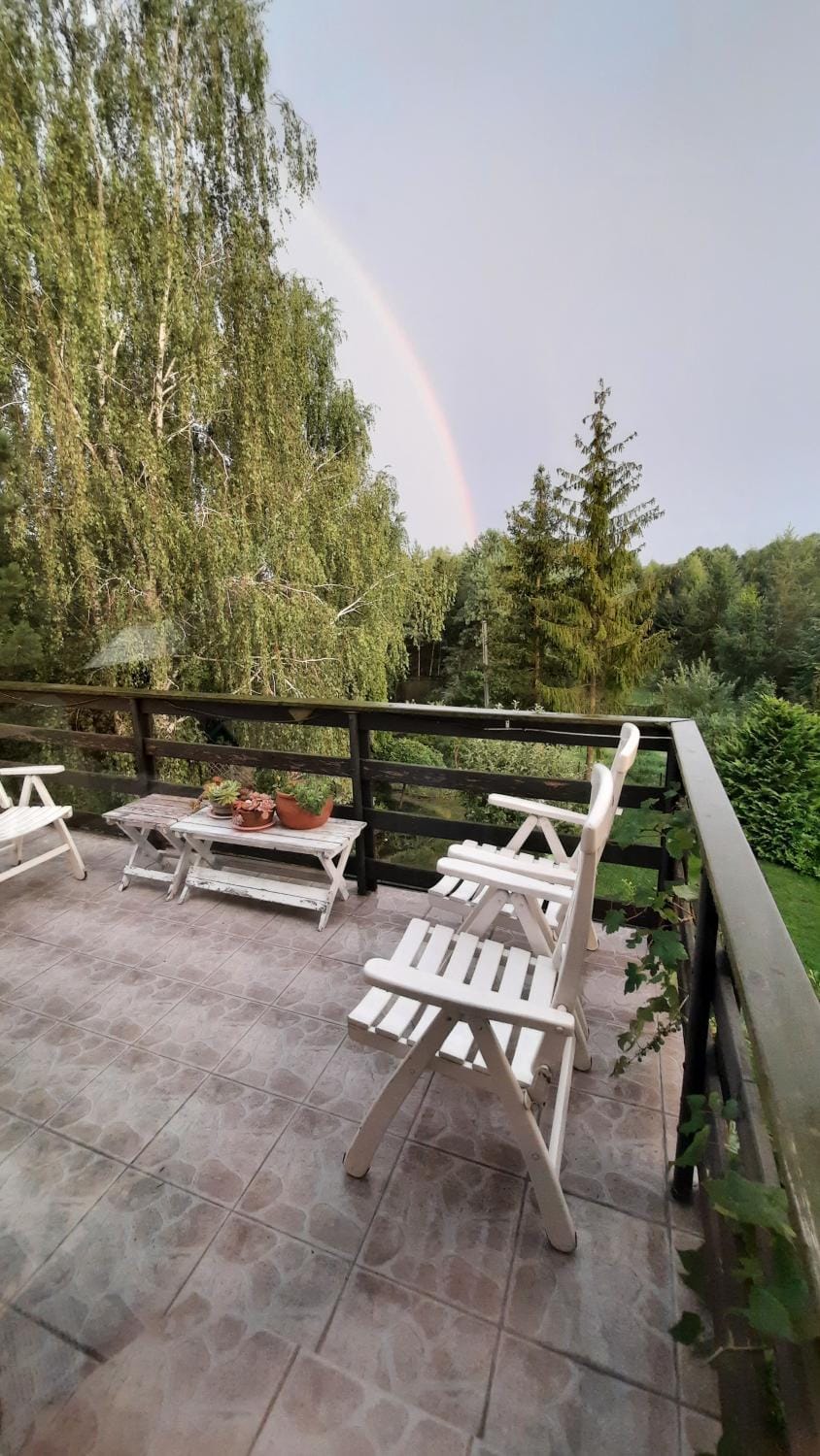 Natural landscape, Balcony/Terrace, Garden view