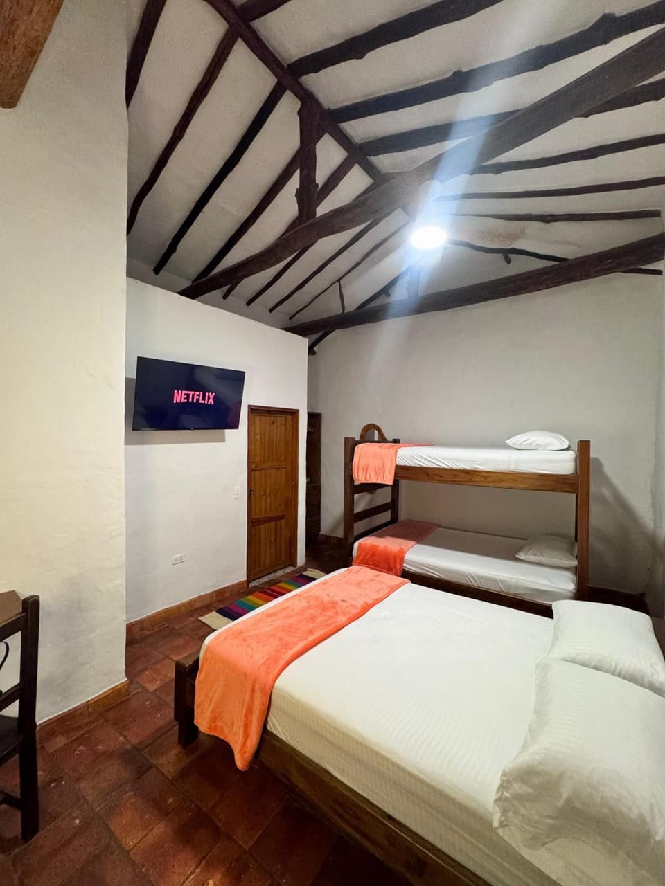 Habitación doble Monarca 2 ó 3 camas Bed and Breakfast in Barichara