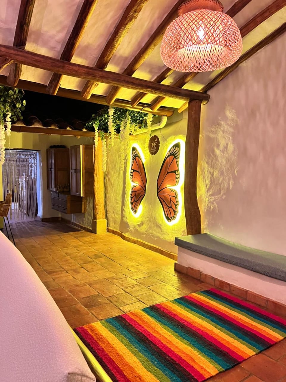 Habitación doble Monarca 2 ó 3 camas Bed and Breakfast in Barichara